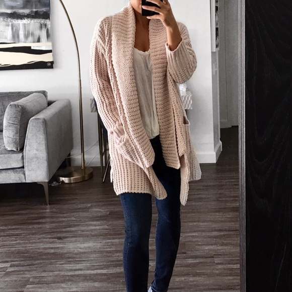🏷PHOEBE - Open front cardigan sweater - Picture 5 of 8